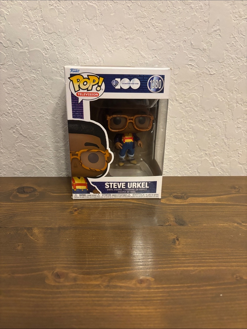 Funko Pop! Television Steve Urkel - Brown, Blue, Yellow, Orange